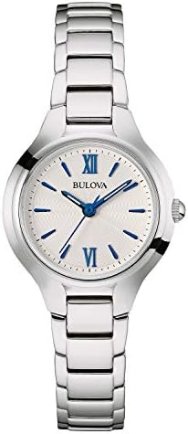 Bulova Ladies' Classic Dress 3-Hand Quartz Stainless Steel Watch