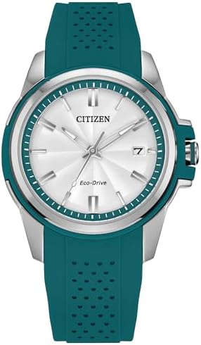 CITIZEN Ladies Eco-Drive Veya, 33.4mm Silver-Tone Stainless Steel Case with a Te...