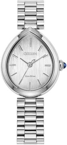 CITIZEN L Rainell Silver-Tone Dial Stainless Steel Watch 26mmx31mm - EM1200-55A
