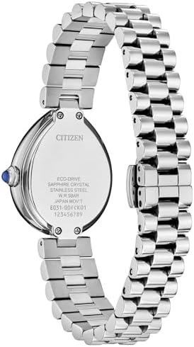 CITIZEN L Rainell Silver-Tone Dial Stainless Steel Watch 26mmx31mm - EM1200-55A