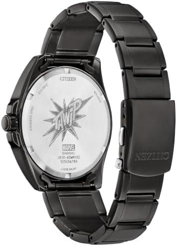 CITIZEN Men's Eco-Drive Spider-Man: 43mm Gray Case & Bracelet (AW1437-61W)