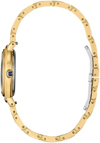 CITIZEN Eco-Drive L Arcly Diamond Blue Dial Gold-Tone Limited Edition Watch 31mm - EM1099-57L