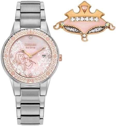 Citizen Women's Eco Drive Sleeping Beauty Aurora Enchanted Box Set, Stainless St...
