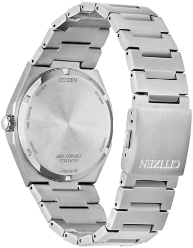 Citizen Men's Eco-Drive Zenshin Three-Hand Blue Dial Super Titanium Watch 39mm - AW0130-85L
