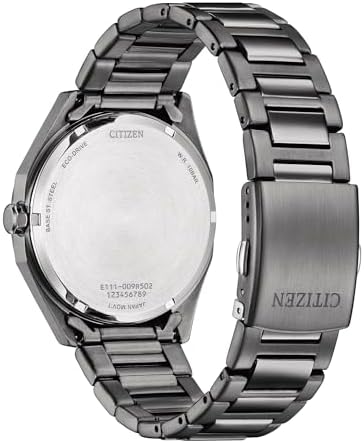 CITIZEN Eco-Drive Odyn Gray Dial Gray Stainless Steel Bracelet Watch 41mm - BM7637-81H