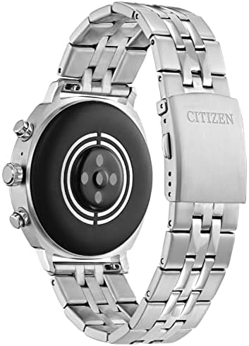 Citizen CZ Smart PQ2 41MM Unisex Smartwatch with YouQ App with IBM Watson AI and NASA Research, Wear OS by Google, HR, GPS, Fitness Tracker, Amazon Alexa, iPhone Android Compatible, IPX6 Rating