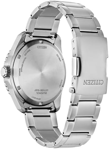 Citizen Men's Eco-Drive Brycen Sport Casual Watch, Silver-Tone Super Titanium Case, 3 Hand, Date