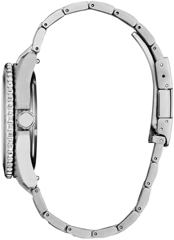 Citizen Men's Eco-Drive Brycen Sport Casual Watch, Silver-Tone Super Titanium Case, 3 Hand, Date