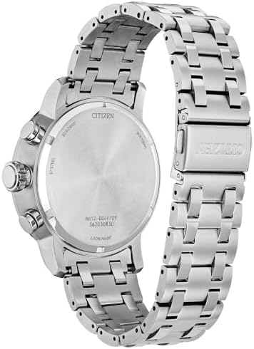 Citizen Men's Eco-Drive Weekender Brycen Chronograph Watch Stainless Steel Case
