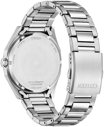 Citizen Men's Eco-Drive Sport Casual Odyn Watch, Stainless Steel Watch, 3 Hand, Date