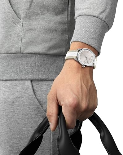 Tissot PR 100 40mm, Swiss Quartz Watch for Men, Stainless Steal Case, Grey Dial