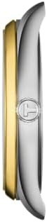 Tissot PR 100 Quartz 40mm, Swiss Quartz Watch for Men, Stainless Steel Case, Two-Tone Bracelet, T1504102201100