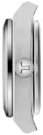 Tissot PRX Quartz 25mm, Swiss Quartz Watch for Women, Stainless Steel Case, Black Dial with Diamond Hour Markers, T1370101105600