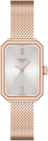 Tissot SRV, Swiss Quartz Watch for Women, Stainless Steel Case, White Mother of Pearl Dial, T1601103303300