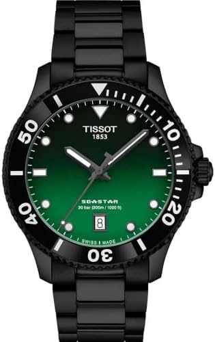 Tissot Seastar 1000 Quartz 40mm Green for Men