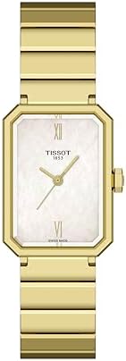 Tissot SRV 30mm, Swiss Quartz Watch for Women, Stainless Steel Case, White Mother of Pearl Dial, T1601103311300