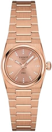Tissot PRX Quartz 25mm, Swiss Quartz Watch for Women, Stainless Steel Case, T1370103350600