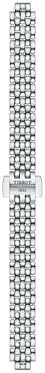 Tissot Womens Lovely Round 316L Stainless Steel case with Diamonds Quartz Watches, Grey, Stainless Steel, 6 (T1400096111600)