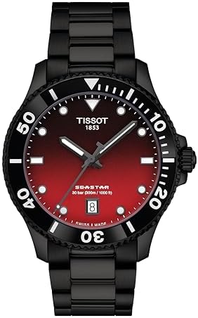 Tissot Seastar 1000 Quartz 40mm Red for Men