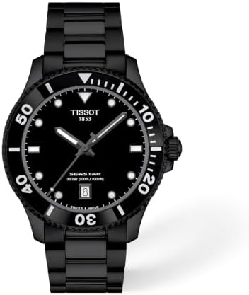 Tissot Seastar 1000 Quartz 40mm Black for Men