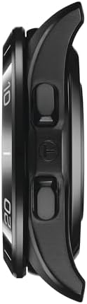 Tissot Unisex T-Touch Connect Sport Titanium case with Black PVD Coating Quartz Watches, Black, Silicone, 21 (T1534204705104)