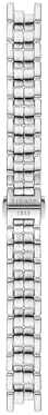 Tissot Womens Flamingo 316L Stainless Steel case Quartz Watches, Grey, Stainless Steel, 7 (T0942101133600)