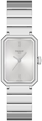 Tissot SRV, Swiss Quartz Watch for Women, Stainless Steel Case, Silver Dial, T1601101103300