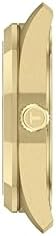 Tissot PRC 100 Solar, Gold PVD Dial, 34mm Watch for Women, Stainless Steel with Gold PVD Bracelet, Solar Quartz Movement, T1518223302100