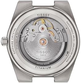 Tissot PRX 38mm, Swiss Automatic Watch for Men, Titanium Case, Blue Dial, T1378074404100