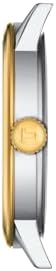 Tissot Classic Dream, Swiss Quartz Watch for Men, Stainless Steel Case and Bracelet with Gold PVD Coating, Silver Dial, T1294102203100