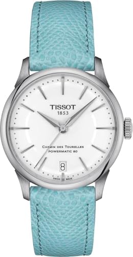 Tissot Womens Chemin des Tourelles Powermatic 80 34 mm 316L Stainless Steel case Automatic Watches