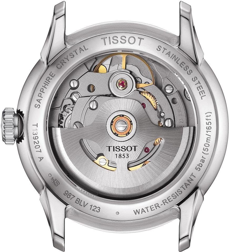 Tissot Womens Chemin des Tourelles Powermatic 80 34 mm 316L Stainless Steel case Automatic Watches