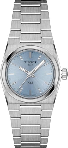 Tissot PRX Quartz 25mm, Swiss Quartz Watch for Women, Stainless Steel Case, T1370101135100