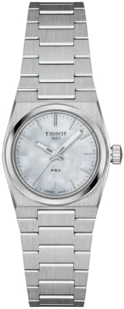 Tissot PRX Quartz 25mm, Swiss Quartz Watch for Women, Stainless Steel Case, T1370101111100