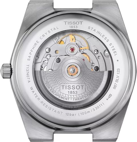 Tissot PRX Powermatic 80 40mm, Swiss Automatic Watch for Men, Stainless Steel case, Blue Gradient Dial, T1374071135101
