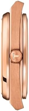 Tissot PRX Powermatic 80, Swiss Automatic Watch for Men, Rose Gold 40mm Watch, T1374073304100