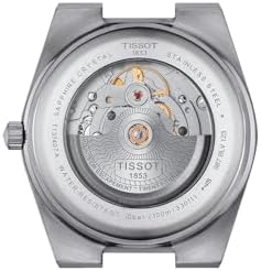 Tissot PRX Powermatic 80 316L Stainless Steel case, Swiss Automatic Watch for Men & Women, Ice Blue Dial, Stainless Steel, (T1374071135100)