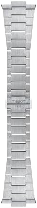 Tissot PRX Powermatic 80 316L Stainless Steel case, Swiss Automatic Watch for Men & Women, Ice Blue Dial, Stainless Steel, (T1374071135100)