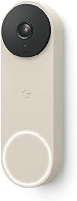 Google Nest Doorbell - (Wired, 2nd Gen) - Wired Video Doorbell Camera - Doorbell Security Camera - Linen