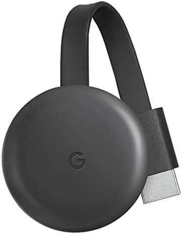 Google Chromecast (3rd Generation) Media Streamer (Charcoal) (Spanish Latam Version)