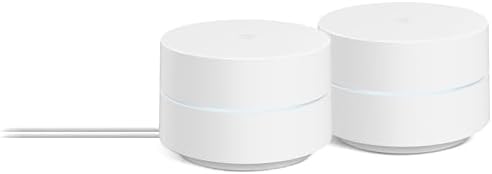 Google WiFi - AC1200 - Mesh WiFi System - WiFi Router - 3000 Sq Ft Coverage - 2 ...