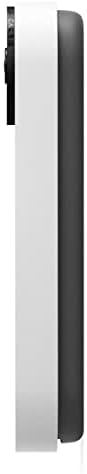 Google Nest Doorbell (Battery) - Snow 6x digital zoom video doorbell, HD, 24/7 live view, Night vision, HDR, works with Google Home & Gemini