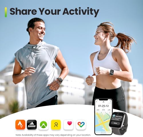 Amazfit Bip 5 Unity Certified Renewed Smart Watch Fitness Activity Tracker with 11-Day Battery, 120+ Sports Modes, Health Monitoring, Compatible with Android & iPhone, Grey (Renewed)