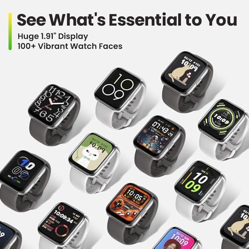 Amazfit Bip 5 Unity Certified Renewed Smart Watch Fitness Activity Tracker with 11-Day Battery, 120+ Sports Modes, Health Monitoring, Compatible with Android & iPhone, Grey (Renewed)