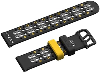 Amazfit Official Hyrox 22mm Silicone Replacement Strap for Various Models Compatible with Balance 2, Balance, Bip 6, T-Rex 3, Cheetah Pro, Bip 5, Cheetah, GTR 4