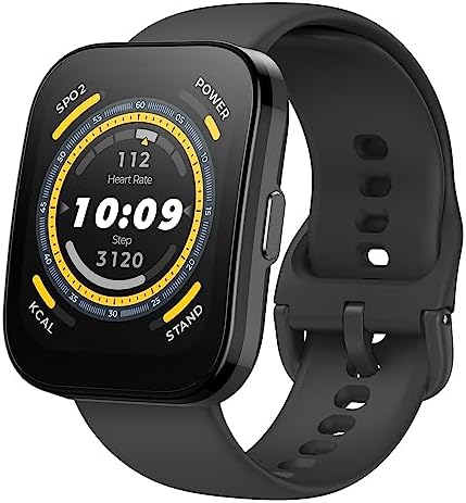 Amazfit Renewed Bip 5 Smart Watch for Men & Women, Alexa Built-in, GPS, Bluetooth Call, 10-Day Long Battery, Refurbished Health Fitness Tracker, Smartwatch for Android Phone & iPhone(Black)