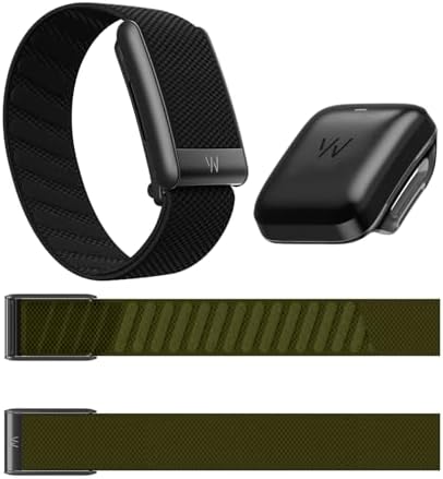 WHOOP Peak Bundle - WHOOP 5.0 Health & Fitness Wearable with 12-Month Membership + SuperKnit Wristband + Wireless PowerPack - 24/7 Activity Tracker with Sleep, Recovery & VO2 Max Insights - Forest