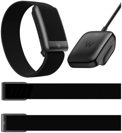WHOOP One Bundle - WHOOP 5.0 Health & Fitness Wearable with 12-Month Membership + CoreKnit Wristband + Corded Battery Pack - 24/7 Activity Tracker with Sleep, Recovery & VO2 Max Insights - Jet Black