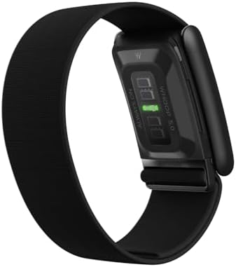 WHOOP One Bundle - WHOOP 5.0 Health & Fitness Wearable with 12-Month Membership + CoreKnit Wristband + Corded Battery Pack - 24/7 Activity Tracker with Sleep, Recovery & VO2 Max Insights - Jet Black