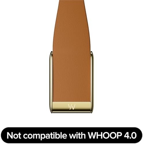 WHOOP MG LeatherLuxe Band – Genuine Italian Leather Accessory for Health, Fitness, & Wellness Wearable – Not Compatible with Gen 4